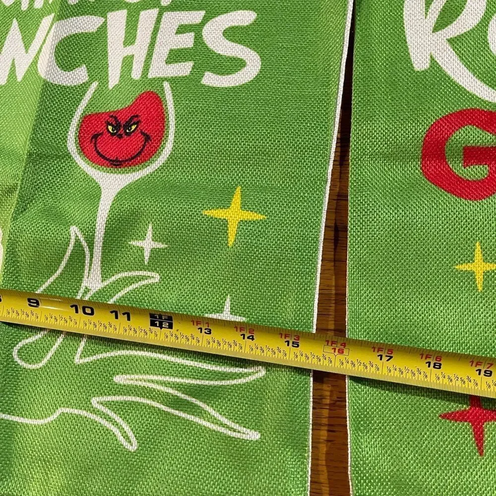 Dr Suess The Grinch Pillow Covers set of 4 NWT